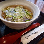 そばしゃぶ 総本家 浪花そば - ☆暑い日には大活躍な冷んやり蕎麦ですね(*^。^*)☆