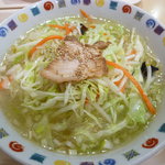 海鮮餃子 帆船 - 野菜タン麺