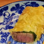 天婦羅 みやしろ - 牛ヒレ