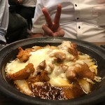 愉快酒場 - チーズダッカルビ３辛