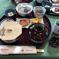 メインダイニングルーム 三笠 - 茶がゆ定食