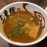 三豊麺 - つけ汁