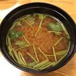 鰻はし本 - 赤出汁