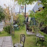 ぎゅう丸茶寮 - テラス席