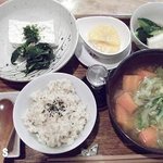 栃の実 - ヘルシーセット６００円