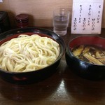 田舎うどん 吾作 - 「きのこ汁うどん」500円「大盛」100円（税込）