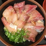 みなと食堂 - ヅケハマチ丼800円