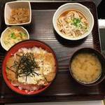 Masu kame - 本日のランチかつ丼セット