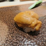 天寿し - ムラサキウニ