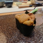 天寿し - 赤ウニ