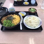 なか田 - 三色丼セット660円！