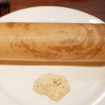 ガネーシュ - プレーンドーサとココナッツチャトニ