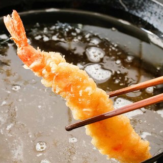 揚げたての天ぷらを愉しむ♪