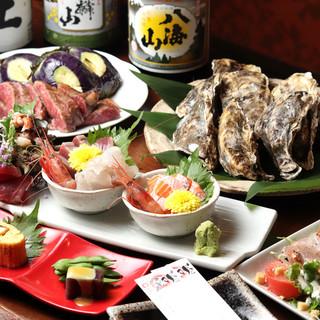 ◇Value for money course◇Enjoy Niigata seafood and “Aganohime beef” Steak