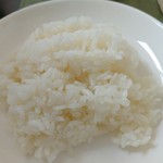 ギャラリーつくし - 少し硬めの炊きあがりでしたが美味しかったです