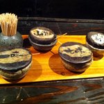 手打ちうどん 山元麺蔵 テーブルセット