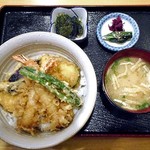 天ぷら処 こさか - 夜の天丼