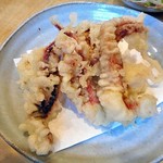 天ぷら処 こさか - イカ下足の天ぷら