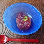 Myouken Ishiharasou Shokusai Ishikura - イチジクの赤ワイン煮