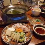 旬魚・旬菜・千石 - 下関ふぐ鍋1