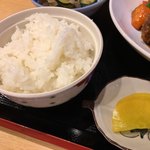 三国志 - ご飯とお漬物