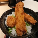 わだ泉 - 醤油カツ丼
