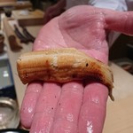 寿しの吉乃 - 穴子(塩)