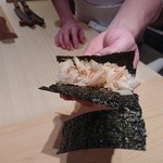 寿しの吉乃 - おかか巻き