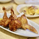 波へい - 骨抜き手羽先と手羽元チューリップのからあげ