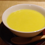 悠然 いしおか - 茶碗蒸し、トウモロコシのすりながし