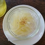 サルサ ヴェルデ - 青パパイヤの浅漬け 単品300円