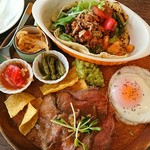 サルサ ヴェルデ - メキシカンランチプレート 1200円