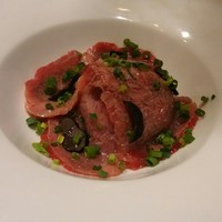 神楽坂焼肉 Kintan - 和牛フィレ肉の炙り トリュフユッケ