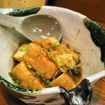 酔 - とちお(栃尾の油揚げを出汁につけたもの)