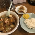 悟空林 - サービス定食 うま煮そば定食