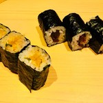 祇園 鮨 忠保 - 細巻き2種