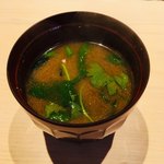 祇園 鮨 忠保 - お味噌汁
