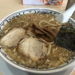 天家 - ラーメン(¥700)+大盛(¥100)