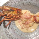 ル・ヴァンキャトル - オマール・ブルー　トマトクリームソース