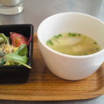 カフェ ガーデン - サラダ　スープ