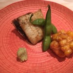 鮨 とかみ - あなごととうもろこし