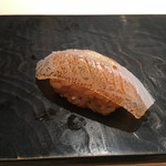 鮨 とかみ - キスの昆布締め