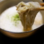 つきじ 文化人 - とろろ淡雪