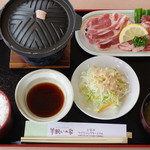 羊飼いの家 - 士別産ラム焼肉定食