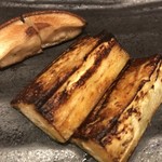 大淀河畔 みやちく - 焼き茄子と椎茸