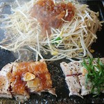 Hamadiya - まぐろステーキ(醤油、カボス)