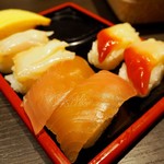 しゃぶ葉 武蔵村山店 - ディナー限定  ほっき貝 鮪 つぶ貝