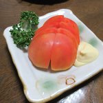 亀善 - 冷やしトマト2018.07.23
