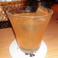 瓢嘻 赤坂店 - 鶯海あらごし梅酒(ロック)