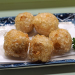 鯉とうなぎのまるます家 - 里いもから揚げ